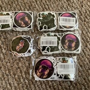 450 HALO  video game stickers bulk price of $15